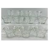 Vintage 11 Anchor Hocking Punch Cups