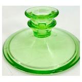 12 Assorted Vintage Crystal Glass Candlesticks including Purple Viking Glass