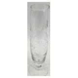 Vintage Fostoria Clear Glassware Set - Assorted Plates, Bowls, Creamer, Sugar & Champagne Flute