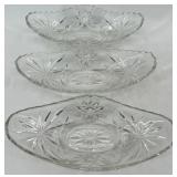 Assorted Vintage Glassware - 2 Wine Glasses, Sugar Jar & Bowls