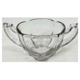 20 piece Vintage Crystal Clear Glassware Assortment - Sugar Bowls, Creamer & More