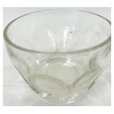 20 piece Vintage Crystal Clear Glassware Assortment - Sugar Bowls, Creamer & More