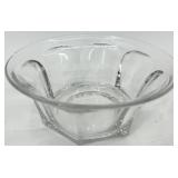 20 piece Vintage Crystal Clear Glassware Assortment - Sugar Bowls, Creamer & More