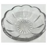 20 piece Vintage Crystal Clear Glassware Assortment - Sugar Bowls, Creamer & More