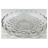 Vintage Fostoria Glass Diamond Cut Crystal Bowls