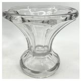 Assorted Vintage Crystal Glass including a Punch Bowl Base and Vase
