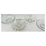 Vintage Federal Glass Celestial Bowl and More