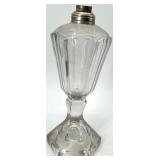 Assorted Vintage Glassware including Sugar Bowls, Creamers and Oil Lamp Base