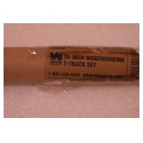 WEN WAT360 36-Inch Universal T-Track Kit for Woodworking, 2-Pack