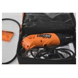 WEN 23114 1.4-Amp High-Powered Variable Speed Rotary Tool with Cutting Guide, LED Collar, 100+ Accessories, Carrying Case and Flex Shaft
