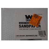 WEN 6377SP120 Drywall Sander 120-Grit Hook and Loop 11-1/4 Inch Triangle Sandpaper, 10-Pack