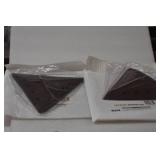 WEN 6377SP120 Drywall Sander 120-Grit Hook and Loop 11-1/4 Inch Triangle Sandpaper, 10-Pack