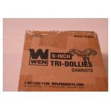 WEN DL6300 6-Inch 300-Pound Capacity Furniture Moving Tri-Dolly Set (4 Pack)