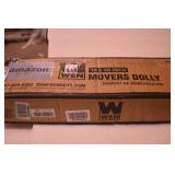 WEN 721830 1320-Pound Capacity 18-by-30-Inch Hardwood Mover’s Dolly, 2-Pack