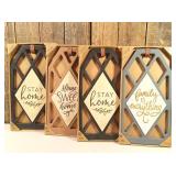 Wall Decor (set of 4)