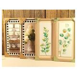 Wall Decor (set of 4)