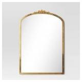 20"x30" Decorative Gold Wall Mantle Mirror Gold - Threshold™