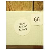 16" x 20" Matted to 8" x 10" Poster Frame Light Wood - Threshold