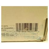 18" Glass and Brass Shelf Gold - Threshold