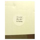 20" x 30" Matted to 11" x 14" Poster Frame Light Wood - Threshold