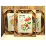 Wall Decor  (set of 3)