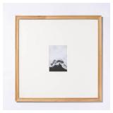 20" x 20" Matted to 5" x 7" Gallery Frame Natural Wood - Threshold