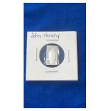 John Hennery 2.5gram silver bar