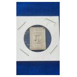 5 Gram Silver Bar
