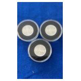 Scottsdale Mint 3 1/10ozt silver rounds