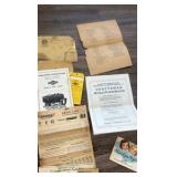 1940s appliance ephemera