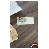 1940s appliance ephemera