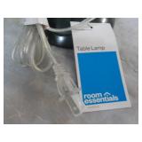 2 Room Essentials Table Lamps 12" H...