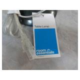 2 Room Essentials Table Lamps 12" H...