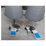 2 Room Essentials Table Lamps 12" H...