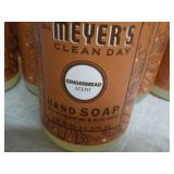 9 bottles Meyers Hand Soap...
