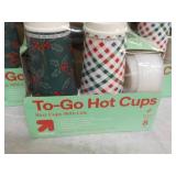 5 pkgs TOGO Hot Cups with Lids with...