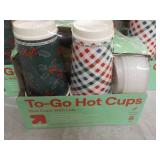 5 pkgs TOGO Hot Cups with Lids with...