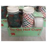 5 pkgs TOGO Hot Cups with Lids with...