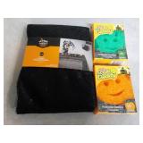 60 x 84 Black Lace Tablecloth and 2...