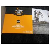 60 x 84 Black Lace Tablecloth and 2...