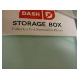 3 Plastic Storage Boxes and Tray...
