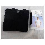 3 Pack Black Crew Shirts...