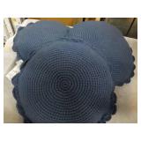 3 Threshold Pillows...