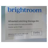 32 Gallon Tote and Cover with Wheel...