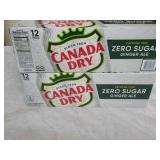 2 x 12 packs Canada Dry Caffeine Fr...