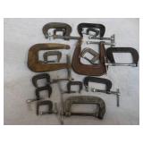 16 Forged Steel Clamps- various siz...