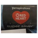 3 Red Heart Light Blue Super Saver ...