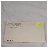 1968 Unopened US Mint Proof Coin Set UNC  "Envelope Never Opened"