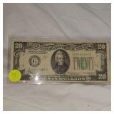 1934A $20 Federal Reserve Note