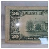 1934A $20 Federal Reserve Note